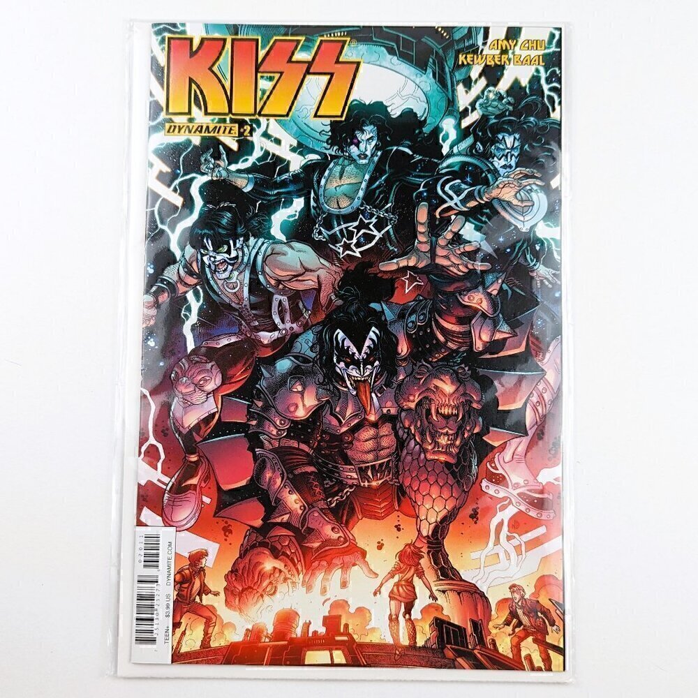 KISS Dynamite #2 Comic Book - 2016 Cover A